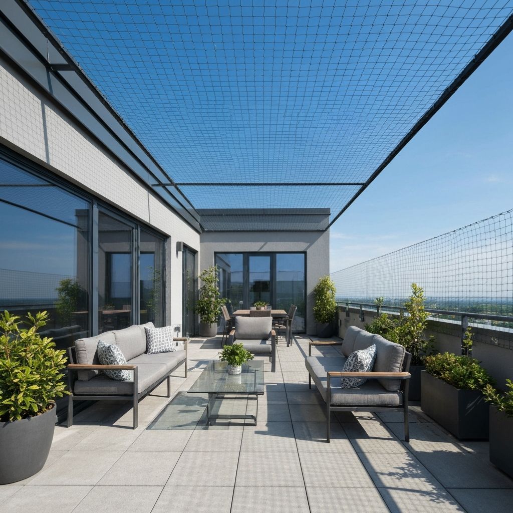 Siatka na tarasie - Wilanów